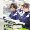 Việt Nam giữ vững vị thế trong thu hút FDI, nhất là các lĩnh vực công nghệ cao. Trong ảnh: Sản xuất tại Samsung Việt Nam. Ảnh: Đức Thanh 