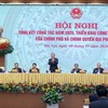 Chính phủ tổ chức Hội nghị trực tuyến với chính quyền các địa phương để bàn về giải pháp đạt tăng trưởng 2 con số trong năm 2026 (Ảnh: VGP)