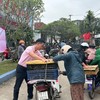 C.P. Việt Nam trao 20.000 con gà giống và 65 tấn thức ăn chăn nuôi giúp dân tái thiết sinh kế sau thiên tai