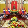 Chủ tịch nước Lương Cường hội kiến Tổng Bí thư, Chủ tịch nước Lào 