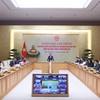 Phó Thủ tướng Trần Hồng Hà chủ trì cuộc họp. Ảnh: VGP.