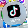 Biểu tượng của mạng xã hội TikTok. Ảnh minh họa: AFP/TTXVN