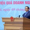 Thủ tướng Phạm Minh Chính phát động 2 phong trào thi đua quan trọng trong kỷ nguyên mới - Ảnh: VGP.