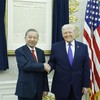Tổng Bí thư Tô Lâm gặp Tổng thống Hoa Kỳ Donald Trump tại Nhà Trắng 