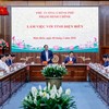 Thủ tướng Phạm Minh Chính làm việc với tỉnh Điện Biên - Ảnh: VGP.