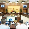 Phiên họp chiều 18/3 của Ủy ban Thường vụ Quốc hội. 