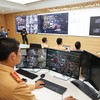 Công an TP Hà Nội vận hành Trung tâm điều khiển giao thông mới, là đầu não của hệ thống camera AI.