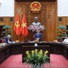 Thủ tướng Phạm Minh Chính chủ trì cuộc họp của Thường trực Chính phủ về công tác chuẩn bị triển khai dự án xây dựng kho dự trữ quốc gia dầu thô tại Nghi Sơn (Thanh Hóa) - Ảnh: VGP.