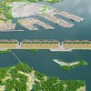Phối cảnh cảng trung chuyển quốc tế Cần Giờ 