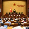 Quốc hội nghe tờ trình về Luật sửa đổi, bổ sung một số điều của Luật Công chứng. 