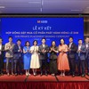 Lễ ký kết diễn ra với sự tham gia của nhiều định chế tài chính và quỹ đầu tư uy tín.