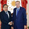 Chủ tịch Quốc hội Trần Thanh Mẫn hội kiến Tổng thống Thổ Nhĩ Kỳ Recep Tayyip Erdogan.