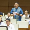 Đại biểu Thạch Phước Bình phát biểu tại hội trường - Ảnh: NY . 