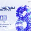 KIS vào Top 8 thị phần HOSE quý I/2026, công ty vốn ngoại duy nhất lọt Top 10