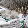  Kho gạo xuất khẩu của một công ty. Ảnh minh họa: TTXVN.