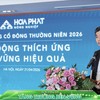 Ông Nguyễn Việt Thắng, Tổng giám đốc Tập đoàn Hòa Phát kiêm Chủ tịch Nông nghiệp Hòa Phát chia sẻ về kế hoạch kinh doanh của Công ty
