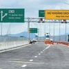 Một đoạn cao tốc Quảng Ngãi - Hoài Nhơn.