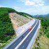 Một đoạn cao tốc Bắc Giang - Lạng Sơn. 
