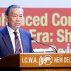 Tổng Bí thư, Chủ tịch nước Tô Lâm phát biểu chính sách tại Hội đồng Ấn Độ về các vấn đề thế giới. (Ảnh: Thống Nhất/TTXVN)