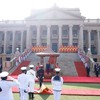 Lễ đón trọng thể Tổng Bí thư, Chủ tịch nước Tô Lâm thăm cấp Nhà nước Sri Lanka 