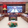 Quang cảnh Hội nghị triển khai, thi hành Luật Thủ đô số 02/2026/QH16. Ảnh: Lê Hải