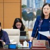 Chủ nhiệm Ủy ban Dân nguyện và giám sát Lê Thị Nga. 