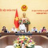  Chủ tịch Quốc hội Trần Thanh Mẫn phát biểu khai mạc phiên họp - Ảnh TC. 