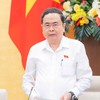 Chủ tịch Quốc hội Trần Thanh Mẫn điều hành phiên họp. 