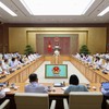 Thủ tướng Chính phủ Lê Minh Hưng chủ trì cuộc làm việc với Bộ Ngoại giao.