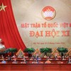Đoàn Chủ tịch điều hành Đại hội. Ảnh: Quang Vinh.