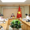 Bí thư Trung ương Đảng, Phó Thủ tướng Chính phủ Phạm Thị Thanh Trà chủ trì cuộc họp - Ảnh: VGP