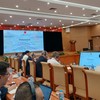 Một góc buổi roadshow tại Trụ sở Bộ Xây dựng.