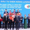 Đại diện Liên danh Công ty TNHH MTV Đầu tư Năng lượng Tài Tâm Quảng Trị và Công ty cổ phần Tập đoàn Tài Tâm nhận bản ghi nhớ dự án hợp tác đầu tư dự án năng lượng tái tạo có tổng vốn đầu tư 5.000 tỷ đồng từ UBND tỉnh Gia Lai vào cuối tháng 8/2025.