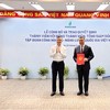 Bộ trưởng Bộ Tài chính Ngô Văn Tuấn trao Quyết định bổ nhiệm ông Lê Mạnh Cường giữ chức Thành viên Hội đồng thành viên Tập đoàn Công nghiệp - năng lượng quốc gia Việt Nam.