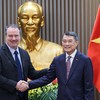 Thủ tướng Chính phủ Lê Minh Hưng tiếp Đại sứ Rick Switzer, Phó Đại diện Thương mại Hoa Kỳ - Ảnh: VGP/Nhật Bắc