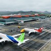 Cảng hàng không quốc tế Vân Đồn hiên hữu. 