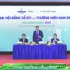 Bí thư Đảng ủy, Chủ tịch HĐQT PV GAS Nguyễn Thanh Bình phát biểu tại Đại hội