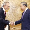 Tổng Bí thư, Chủ tịch nước Tô Lâm tiếp ông David Zapolsky, Phó Chủ tịch cấp cao, Giám đốc Pháp lý và Quan hệ Toàn cầu của Tập đoàn Amazon - Ảnh: TTXVN