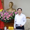 Phó Thủ tướng Hồ Quốc Dũng chủ trì cuộc họp về việc triển khai nhiệm vụ sơ kết thực hiện Nghị quyết số 18-NQ/TW và định hướng sửa đổi Luật Đất đai - Ảnh: VGP.