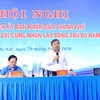 Chủ tịch UBND TP. Hà Nội Vũ Đại Thắng phát biểu tại hội nghị.