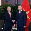 Tổng Bí thư, Chủ tịch nước Tô Lâm tiếp ông Jonathan Yap, Tổng giám đốc Tập đoàn CapitaLand. (Ảnh: Thống Nhất/TTXVN)