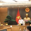 Phó Thủ tướng Chính phủ Lê Tiến Châu chủ trì cuộc họp về tình hình tổng rà soát hệ thống văn bản quy phạm pháp luật.