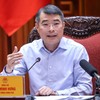 Thủ tướng Lê Minh Hưng khẳng định chủ trương của Đảng về phát triển Trung tâm tài chính đã rất rõ - Ảnh: VGP
