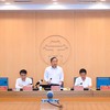 Chủ tịch UBND TP. Hà Nội Vũ Đại Thắng phát biểu tại Hội nghị.