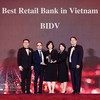 The Asian Banker trao giải thưởng Ngân hàng Bán lẻ tốt nhất Việt Nam 2026 cho đại diện BIDV