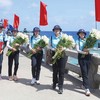 Hoa loa kèn ở Trường Sa (Ảnh: Bình Phạm)