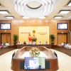 Phiên họp chiều 10/6 của Ủy ban Thường vụ Quốc hội.