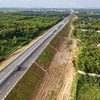 Một đoạn cao tốc Quảng Ngãi - Hoài Nhơn do HHV thi công.