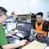 Cơ quan Cảnh sát điều tra Công an tỉnh Bắc Ninh làm việc với đối tượng trong vụ án Bún Chả TV. Ảnh: A05 - Bộ Công an