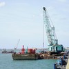 Hạng mục vũng quay tàu dự án Khu bến cảng Mỹ Thuỷ.